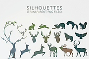 Enchanted Forest Silhouettes, an Animal Illustration by Storyteller Design (Thumbnail 6 of 9)