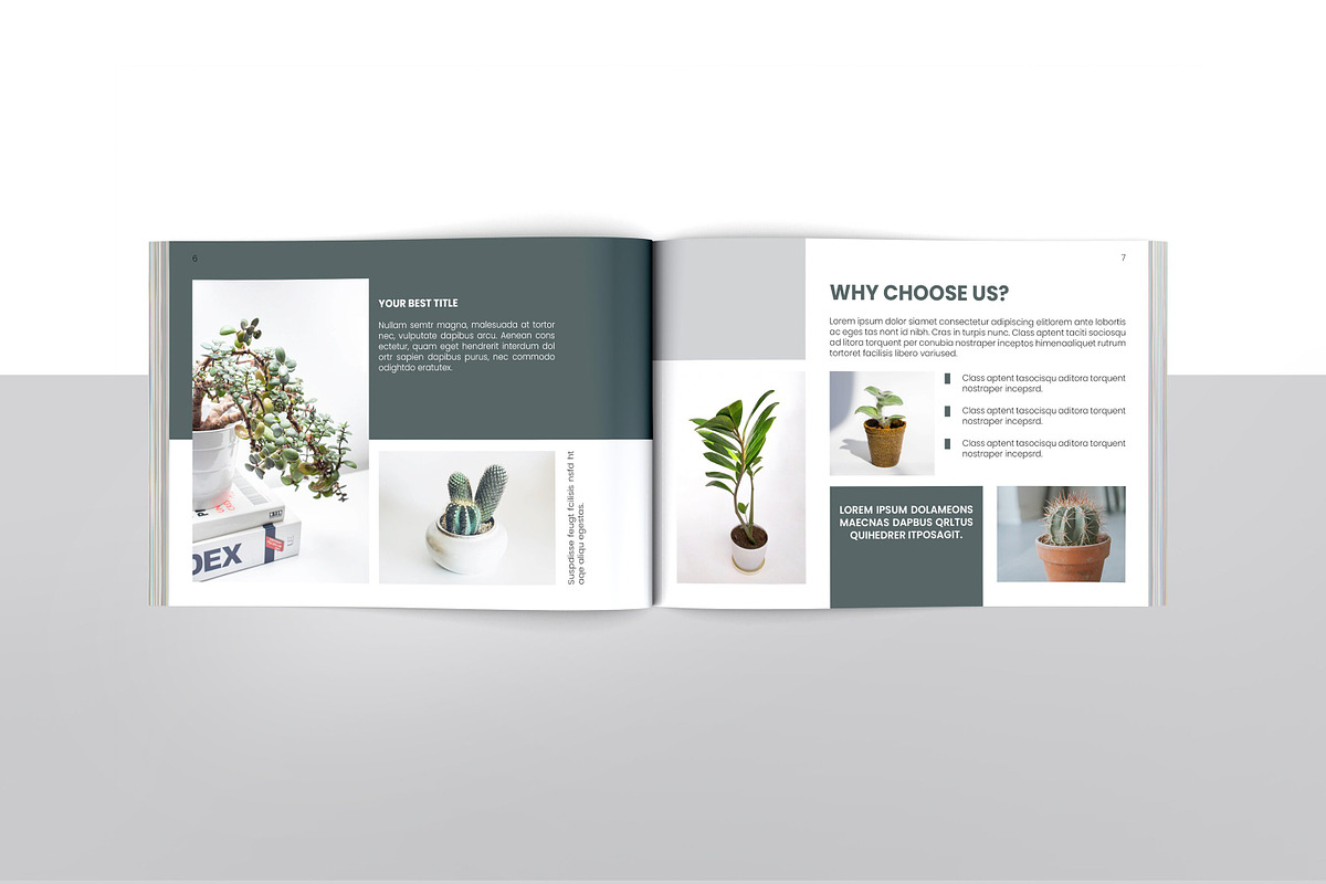 Portfolio Template, a Brochure Template by retrographix (Photo 4 of 9)