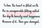 Natural Handwritten, a Handwritten Font by InermediaSTUDIO (Thumbnail 7 of 8)