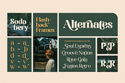 TBJ Sodabery Serif Retro Family, a Serif Font by Taboja Studio (Thumbnail 8 of 21)
