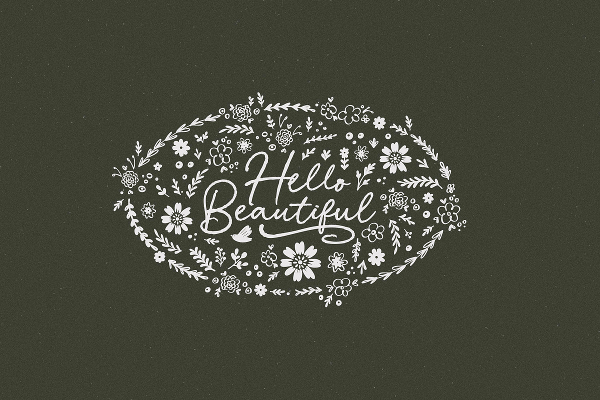Ingrid & Oliver | Rustic Font Duo, a Handwritten Font by Callie Rian & Co. (Photo 10 of 16)