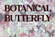 botanical butterfly, a Pattern Graphic by rumacorakstudio (Thumbnail 1 of 6)