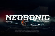 Neosonic - Futuristic Font, a Sans Serif Font by limitype (Thumbnail 1 of 10)