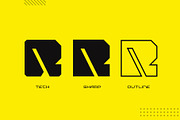 Xyros, a Font by Sentavio (Thumbnail 2 of 8)