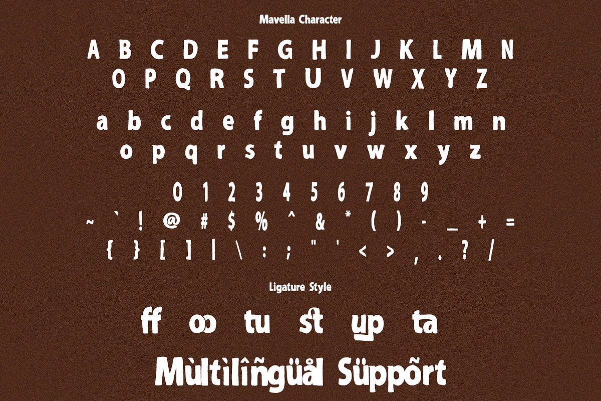 Mavella - Handmade font, a Handwritten Font by Black Junst (Photo 9 of 10)