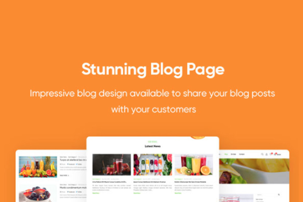 Leo Foodelic - Organic Food Store, a Bootstrap Template by LeoTheme (Photo 3 of 13)