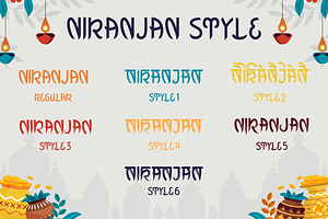 Niranjan - Sansekerta Font