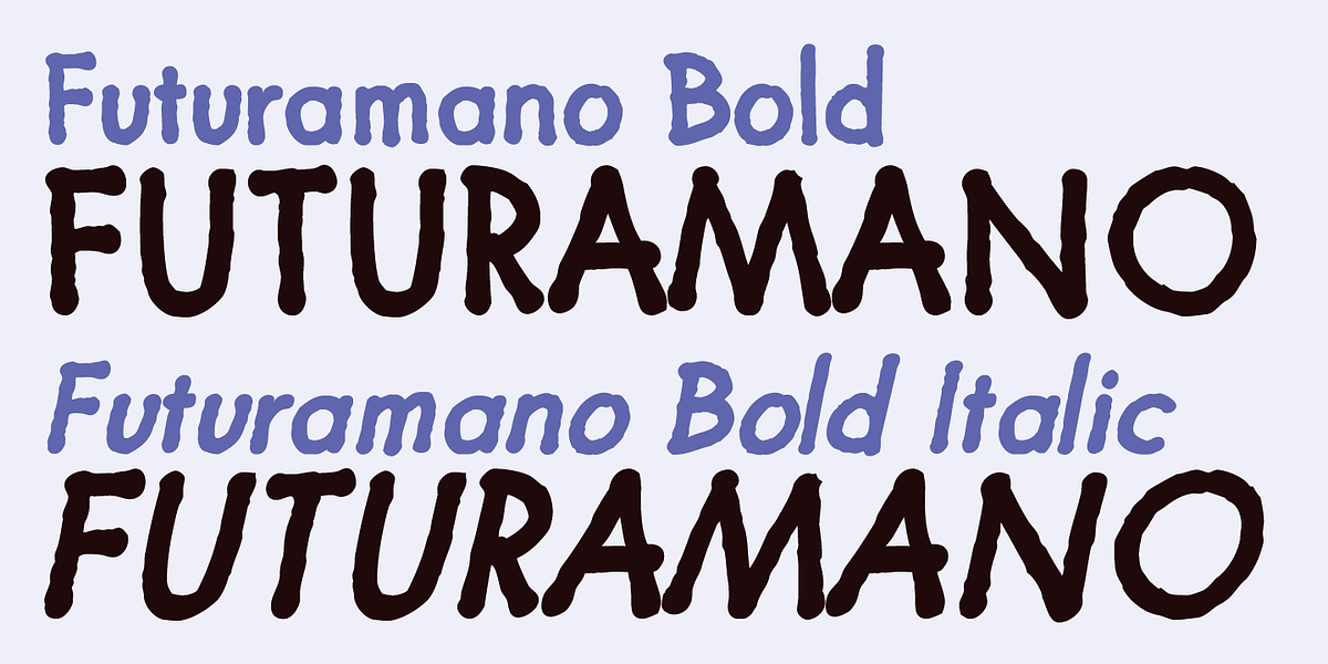Futuramano, a Handwritten Font by Wiescher-Design (Photo 1 of 8)
