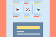 Creative Wireframe Landing Page, a Landing Page Template by ContestDesign (Thumbnail 5 of 6)