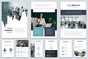 A4 Portal Modern Powerpoint Template, a Presentation Template by Reshapely (Thumbnail 11 of 18)