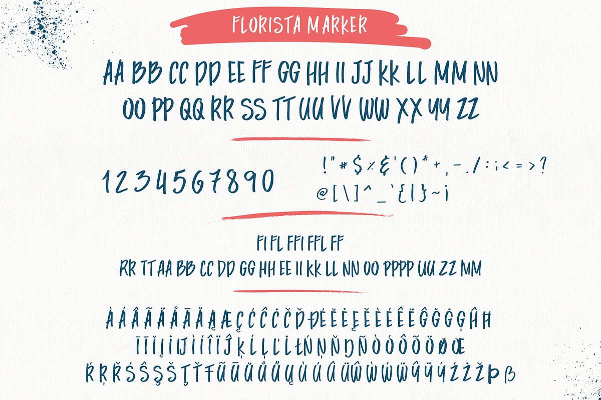 Florista Brushed Font Duo, a Script Font by Anna Ivanir (Photo 10 of 12)