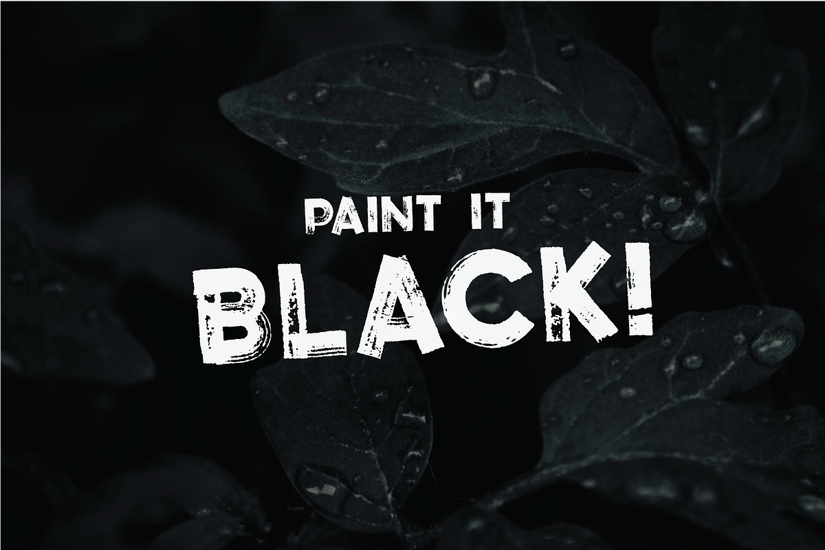 Textured Grunge Font preview 2