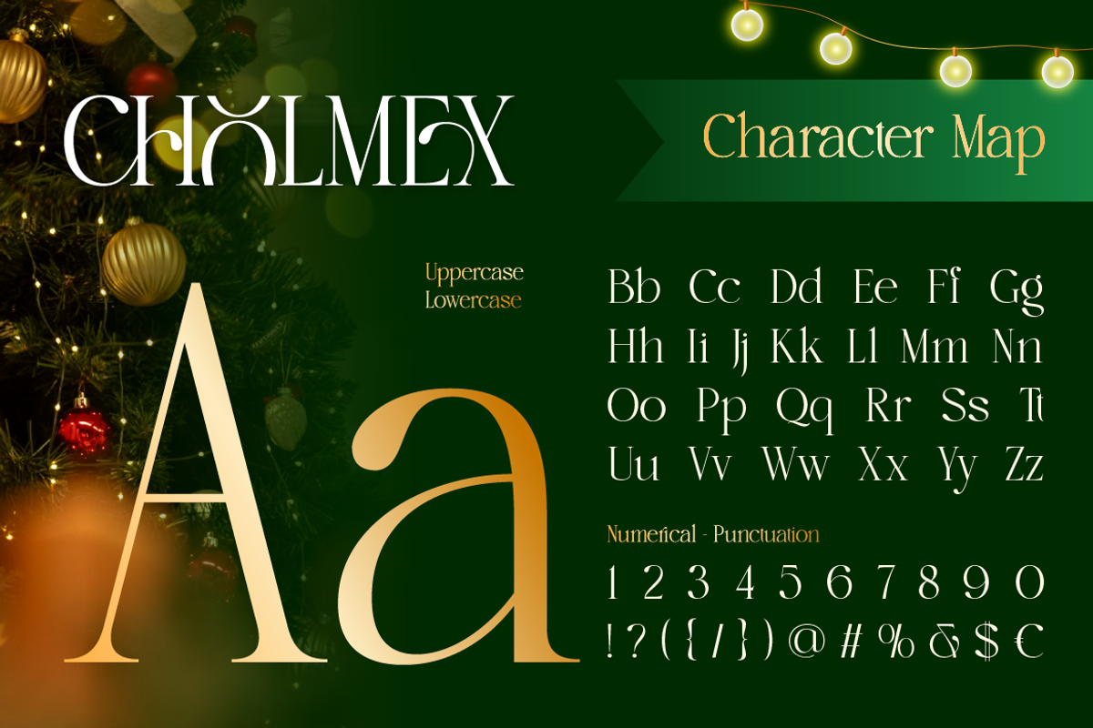 Cholmex, a Serif Font by Burntilldead (Photo 2 of 12)