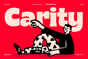 Carity Font – Bold Modern Display, a Serif Font by Koplexs Studio (Thumbnail 1 of 12)