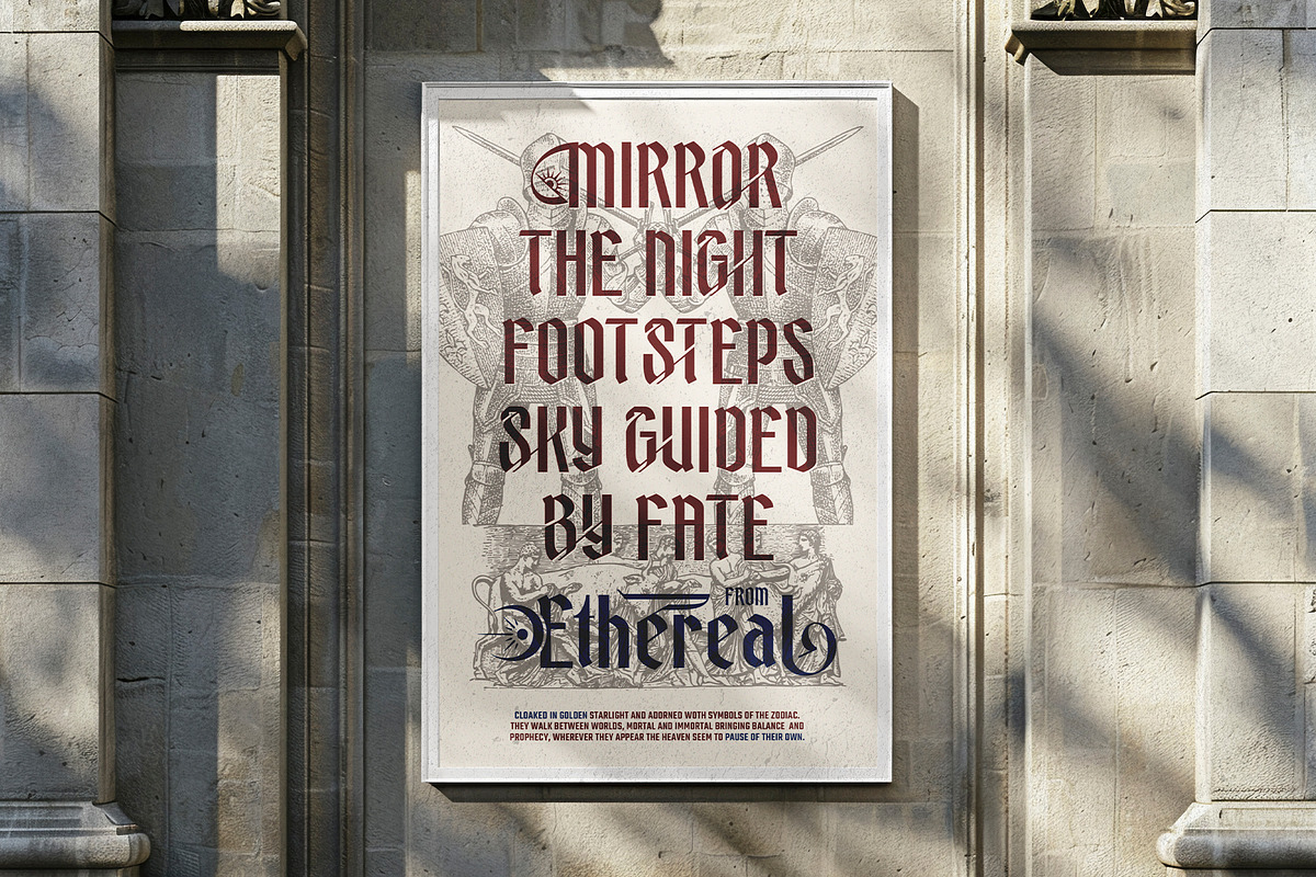 Bright Horse Typeface, a Blackletter Font by alit design (Photo 15 of 17)