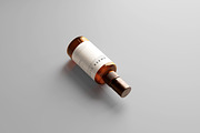 Amber Glass Spray Bottle Mockups, a Cups & Container Mockup by pmvch (Thumbnail 7 of 10)