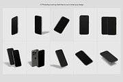 iPhone 15 Pro Mockup, an iPhone Mockup by Jestdio (Thumbnail 14 of 14)