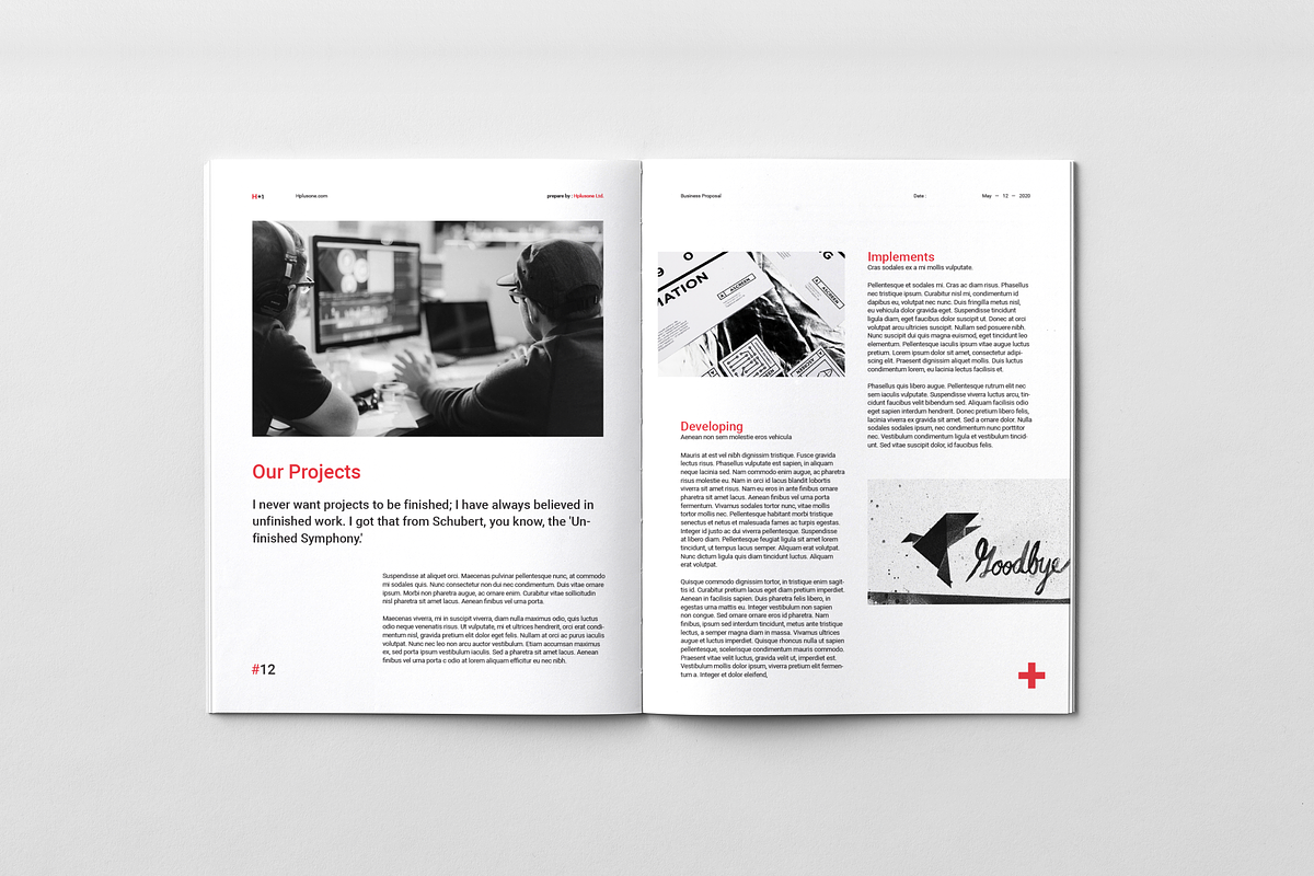 Business Proposal, a Brochure Template by BOXKAYU (Photo 8 of 14)
