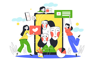 Personal brand. Woman branding, a Technology Illustration by Stock-Smart-Start