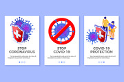 Covid-19 Stop 2019-nCoV Coronavirus, a Healthcare Illustration by TAlex (Thumbnail 1 of 4)
