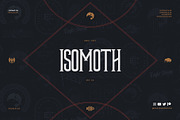 Isomoth Pro, a Serif Font by Eagle & Bison Design Co. (Thumbnail 1 of 3)