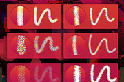 50 procreate glitch brushes, a Brush Add-On by Endete & Mazak brushes (Thumbnail 4 of 9)