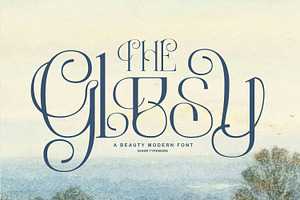 Glesy - Beauty Font