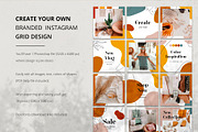 Instagram PUZZLE with shapes & lines, a Social Media Template by EkaterinaKiriy (Thumbnail 4 of 7)