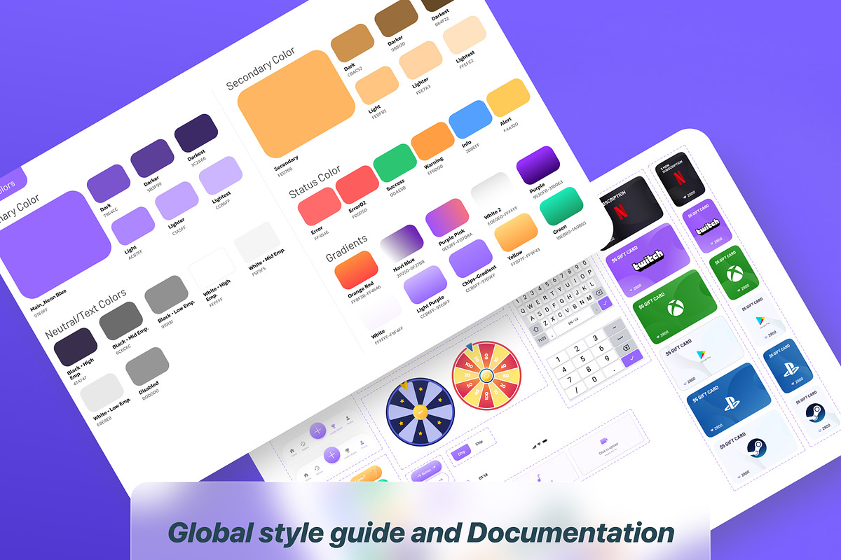 QuizKwik-Trivia & Quiz App, an UI Kit Template by Netro Systems (Photo 3 of 3)
