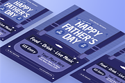 Fathers Day Flyer Set, a Flyer Template by Annora Studio (Thumbnail 4 of 6)
