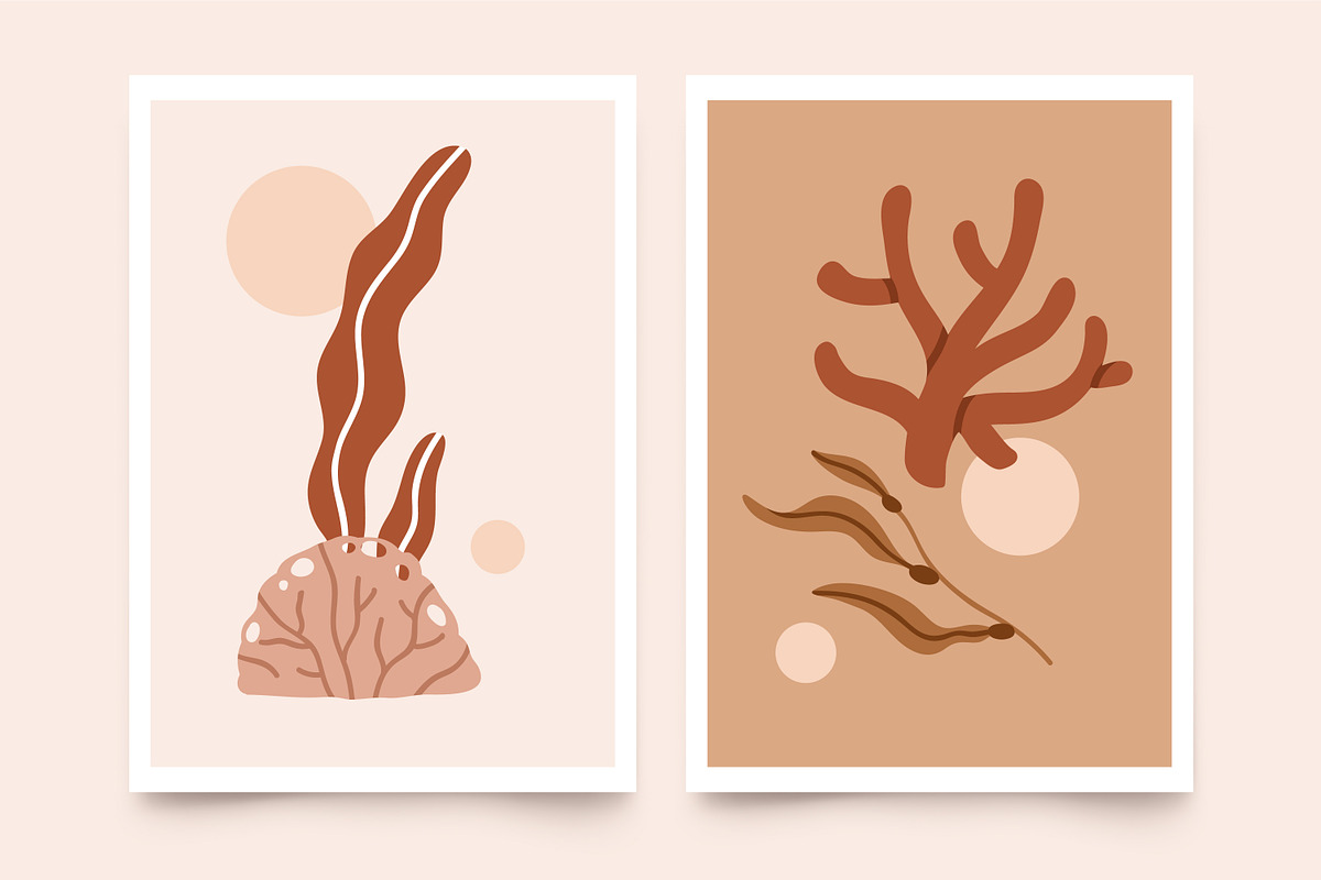 Botanical wall art posters set, a Decorative Illustration by Good Studio (Photo 5 of 11)