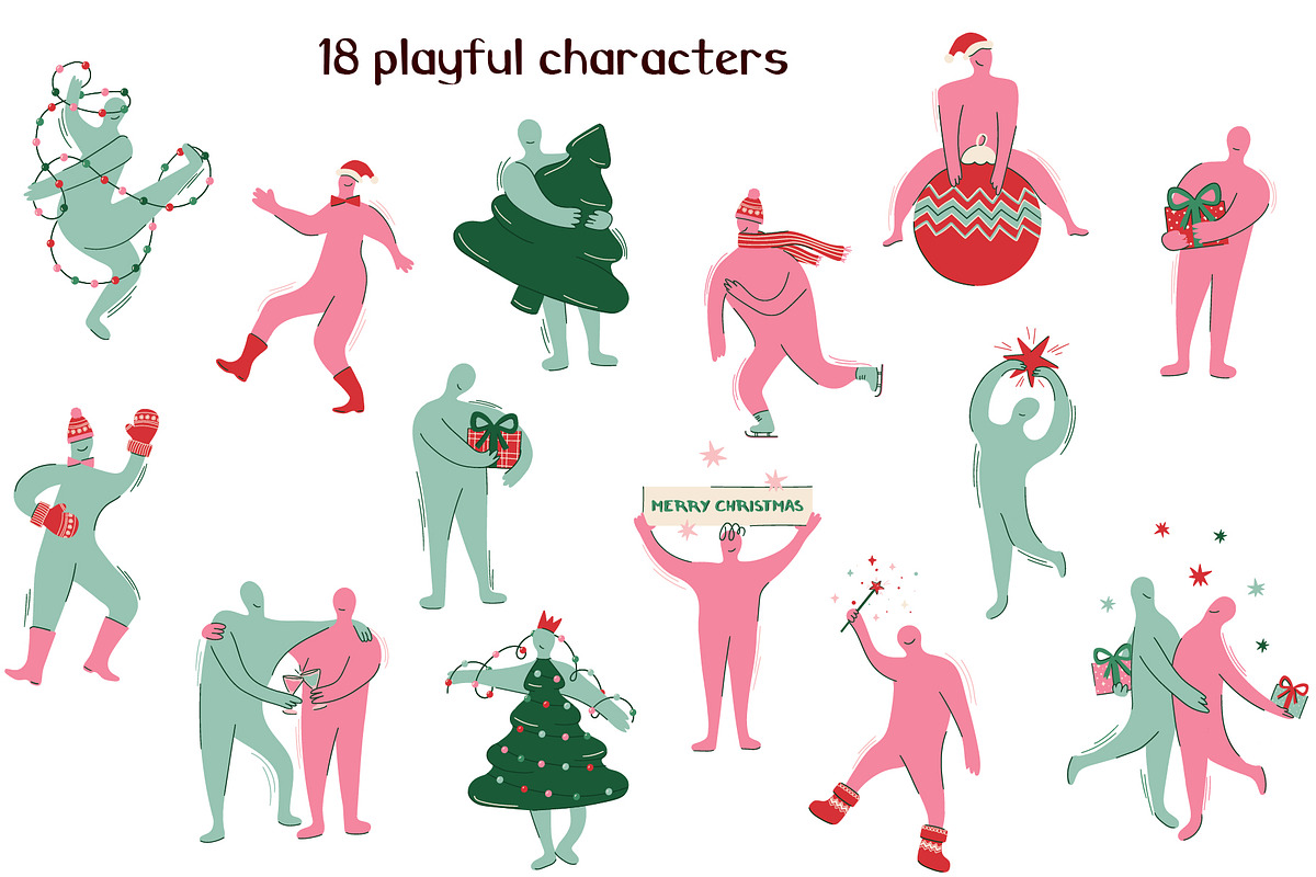 Playful Christmas, an Object Graphic by Zim Varezhkin (Photo 2 of 10)