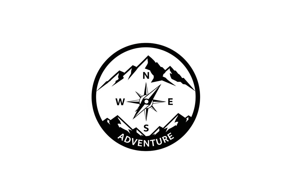 Mountain Compass Adventure Set, a Graphic by hafijul (Photo 5 of 6)
