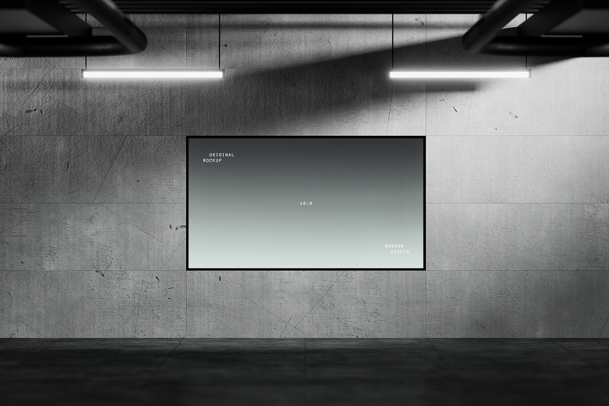 Digital Screen Display Mockups, an Advertising Mockup by pixelbuddha.net (Photo 8 of 11)