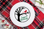 Christmas Ornament SVG File, an Illustration by OldMarket Designs (Thumbnail 6 of 9)