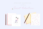 Sweet Valentine, a Person Illustration by Knysh Ksenya (Thumbnail 6 of 7)