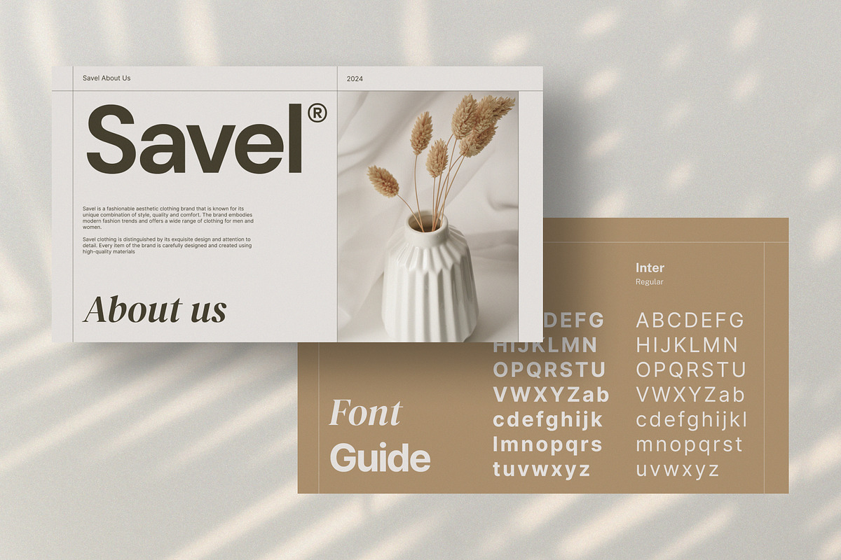 Branding Guidelines Template, a Presentation Template by lekseo studio (Photo 7 of 8)