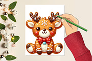 Christmas Clip'art PNG, an Illustration by Designking (Thumbnail 2 of 4)