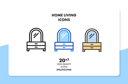 Home Living Icons