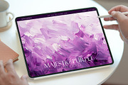 Majestic Purple Luxe Gold Abstract, a Background Graphic by Elena Dorosh (Thumbnail 2 of 7)