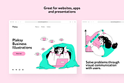 Plaksy Business Illustrations, a Finance Illustration by Welovegraphics (Thumbnail 3 of 7)