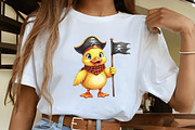 Watercolor Halloween Ducks Clipart, an Illustration by CrexoraLab (Thumbnail 4 of 5)