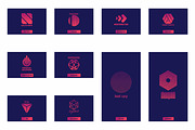 100 abstract logo, a Branding & Logo Template by airunreal (Thumbnail 4 of 14)