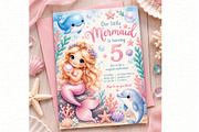 Mermaid Clipart, a Person Illustration by Villa 11 Estudio (Thumbnail 5 of 7)