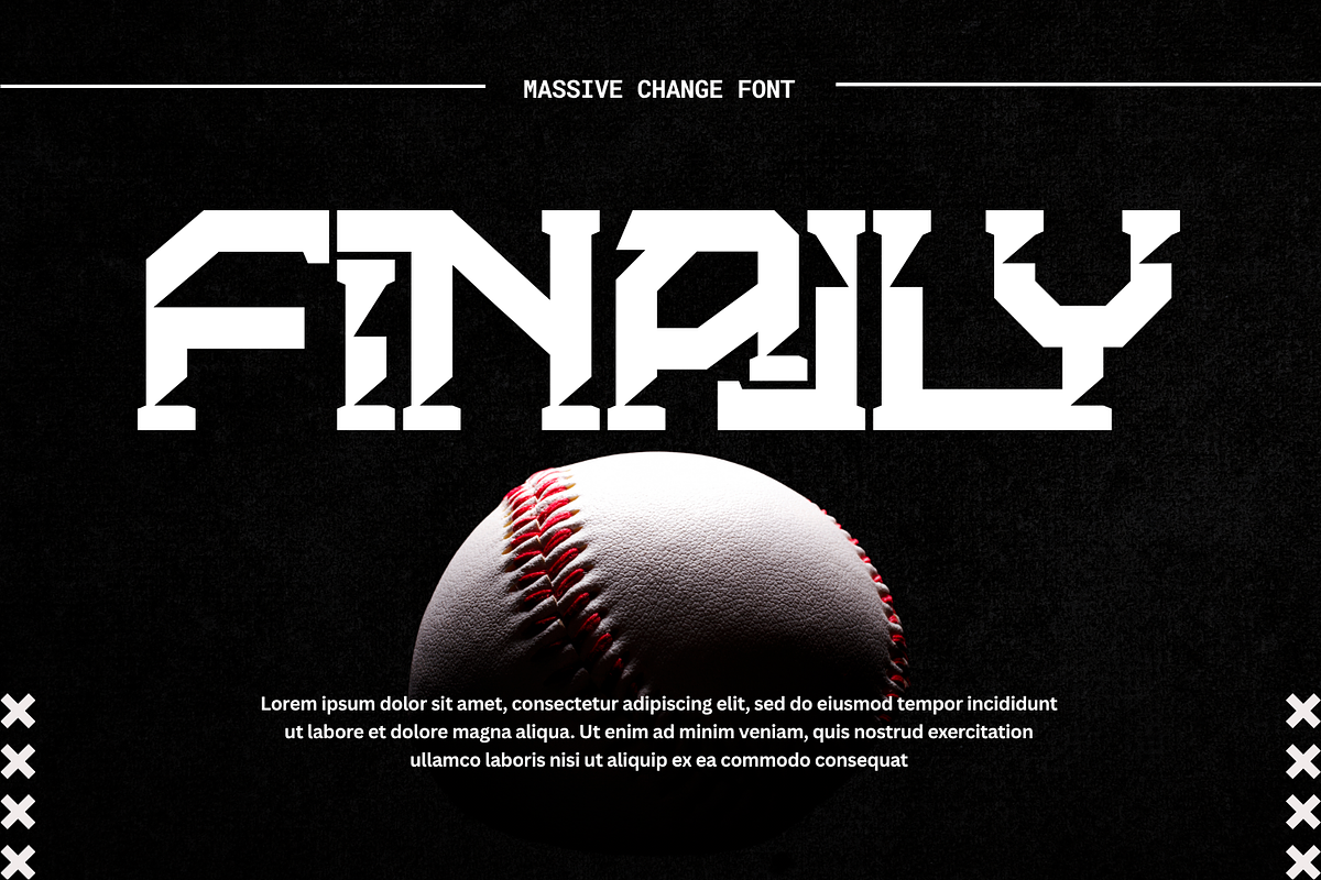 Massive Change - Bold Slab Font, a Slab Serif Font by 177Studio (Photo 6 of 8)