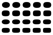 Squorvals Vol. 1 | 20 Squared Ovals, an Icon by invisiblelayer (Thumbnail 2 of 5)