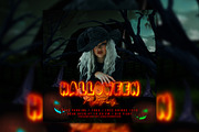 6 Halloween Party Flyer Bundle, a Poster Template by AbcStudio (Thumbnail 2 of 7)