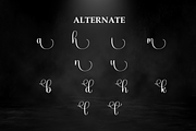 Black | Script Font, a Handwritten Font by Scratchones (Thumbnail 8 of 9)