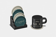 Coaster Mockupa, a Household Mockup by Unerispace (Thumbnail 2 of 5)