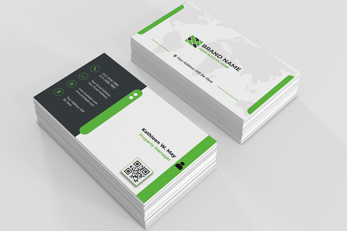 Minimal Realtor Card Template preview 4